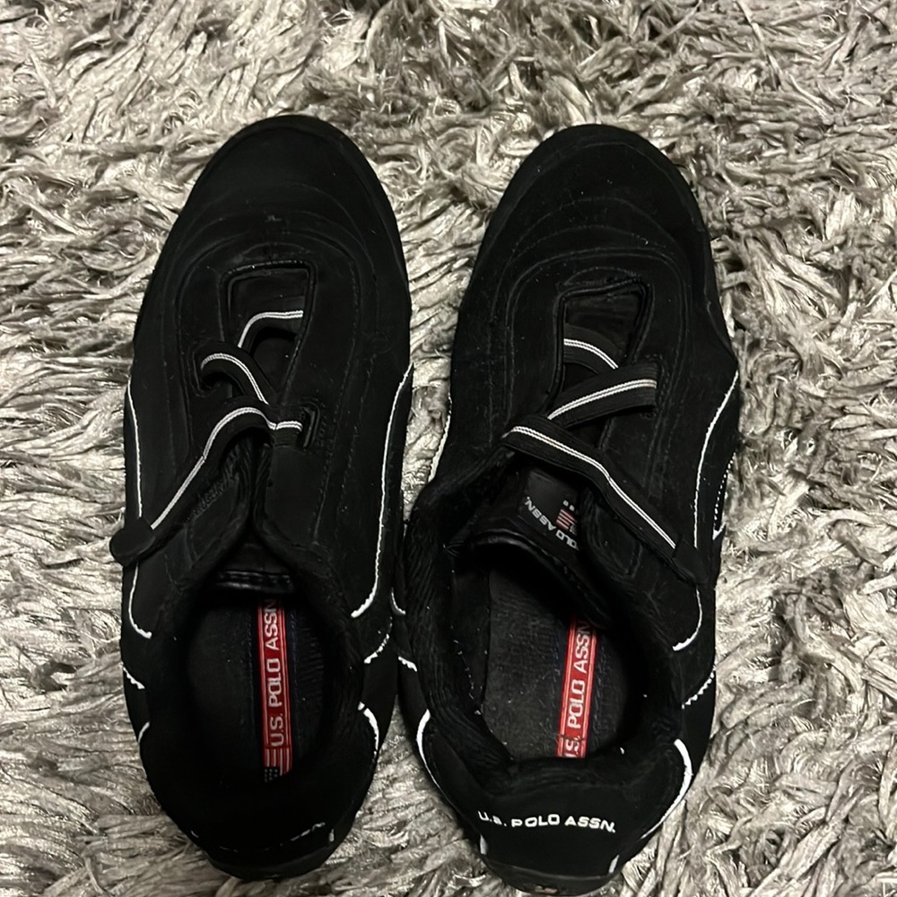 Zumba athletic shoes black  us polo assn.